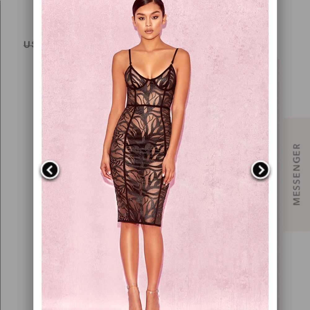 House of cb “ricio” dress